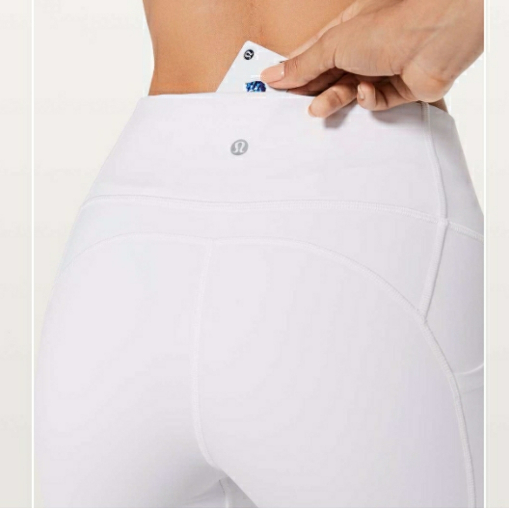 lululemon athletica Crisp White Leggings